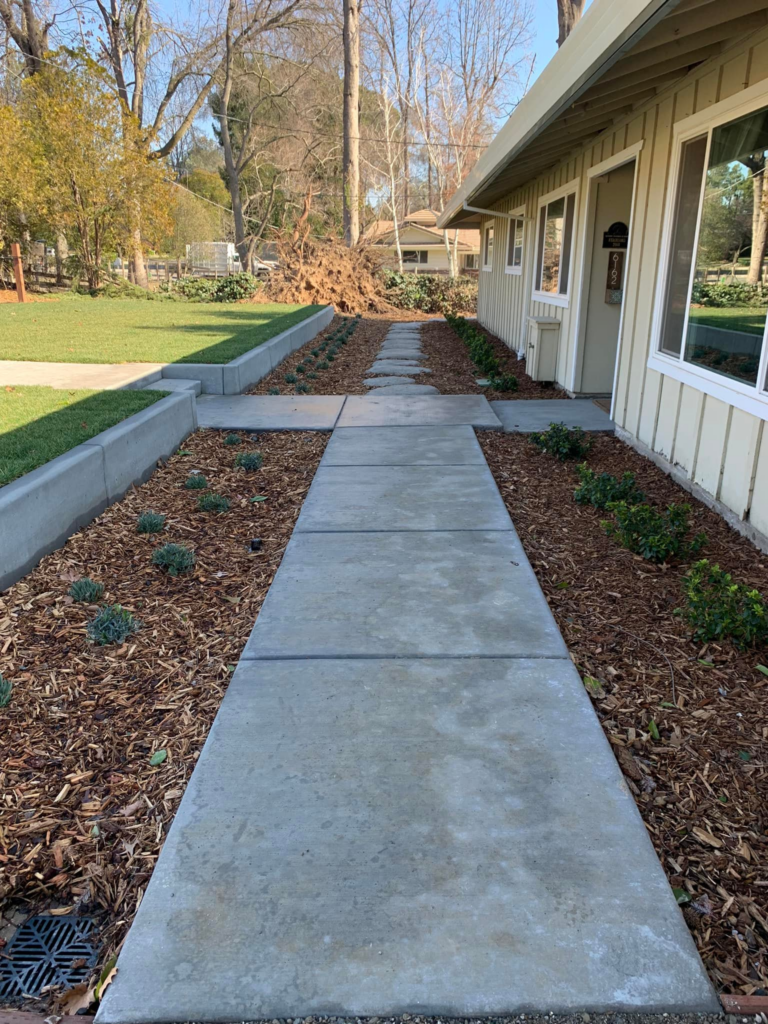 hardscape installation