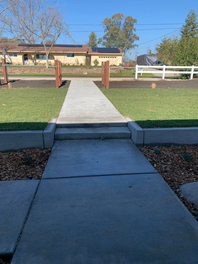 hardscape installation