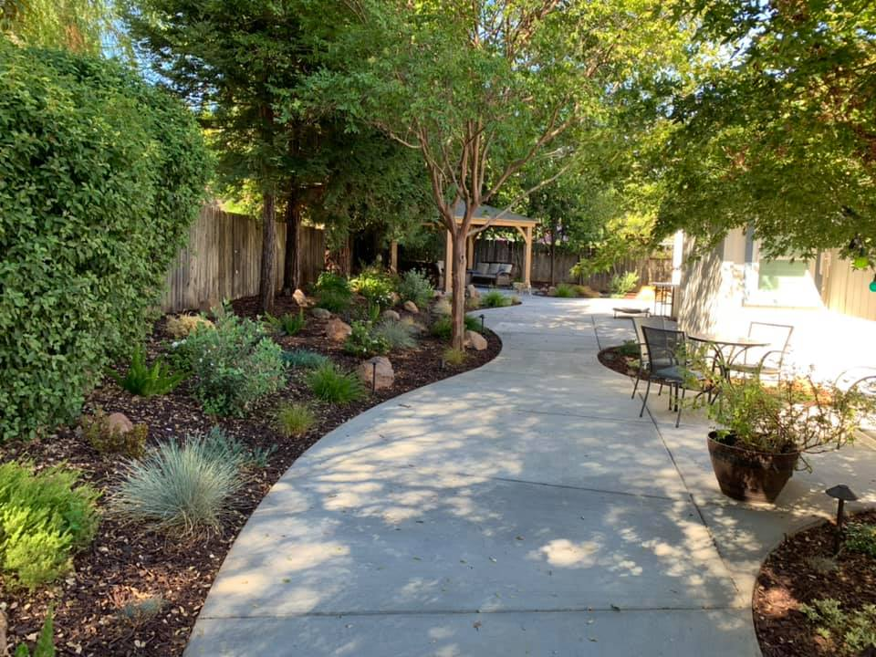hardscape installation