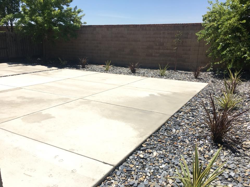 hardscape installation