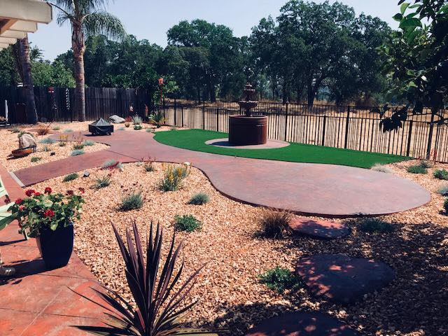 hardscape installation