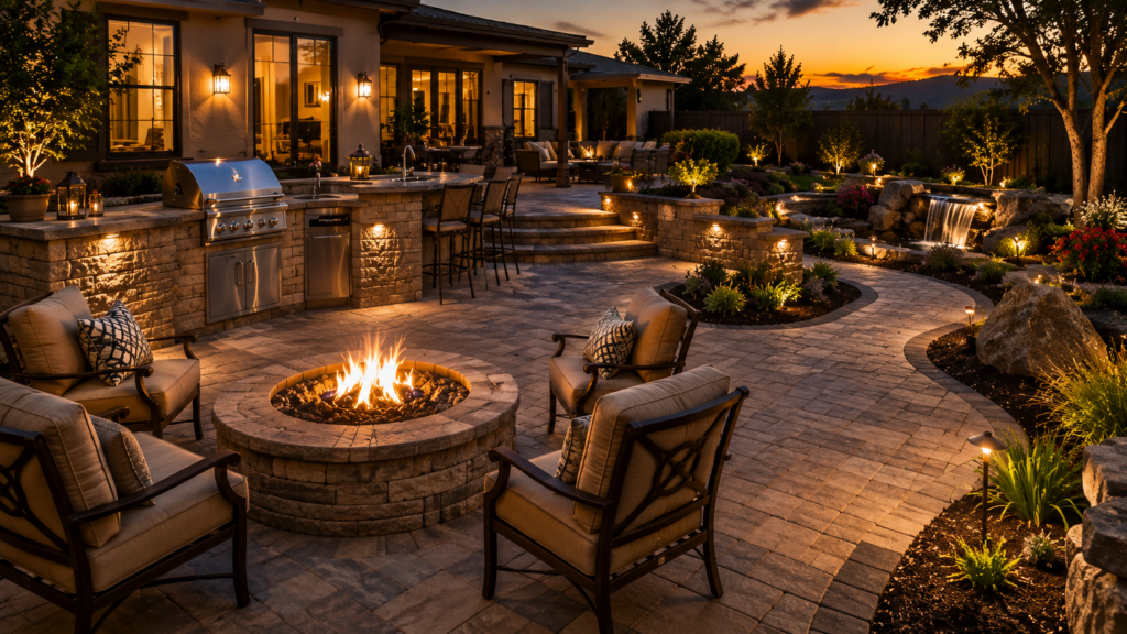 Luxury sunset